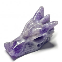 Tête de Dragon en Améthyste