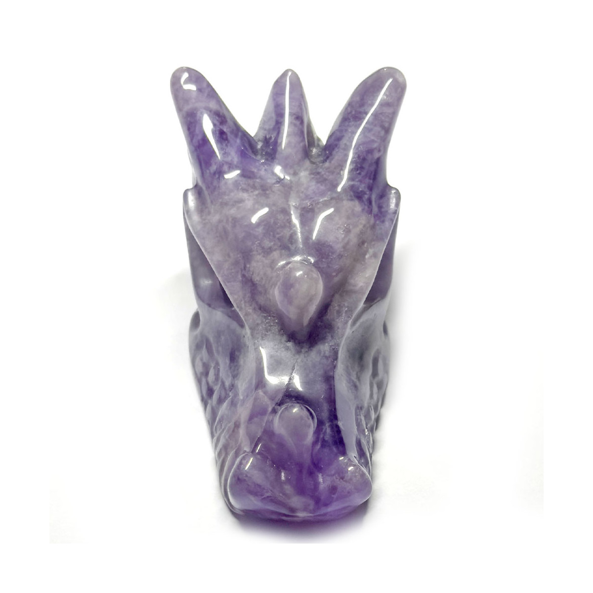 Tête de Dragon en Améthyste