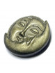 Soleil et Lune en Obsidienne Dorée - 4 cm