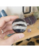 Sphère en Agate Noire ou Onyx Cristallisée