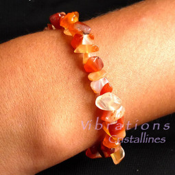 Bracelet Baroque en Cornaline