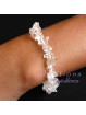 Bracelet en Cristal de Roche de Style Baroque Bracelet en Cristal de Roche de Style Baroque