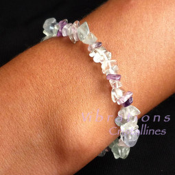 Bracelet Baroque en Fluorite