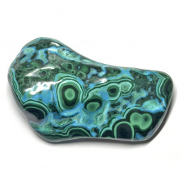 Forme libre en Malachite Chrysocolle - 125 Grammes