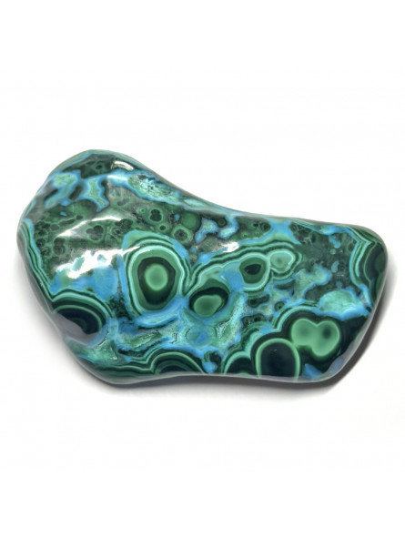 Forme libre en Malachite Chrysocolle - 125 Grammes