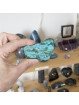 Forme libre en Malachite Chrysocolle - 125 Grammes