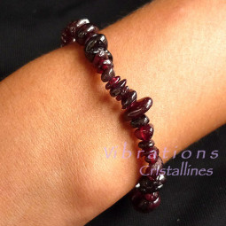 Bracelet en Grenat de Style Baroque