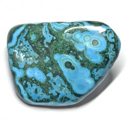 Forme libre en Malachite Chrysocolle - 115 Grammes