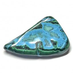 Forme libre en Malachite Chrysocolle - 74 Grammes