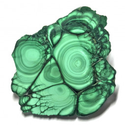 Tranche de Malachite de 115 Grammes