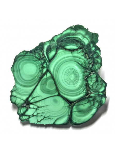 Tranche de Malachite de 115 Grammes