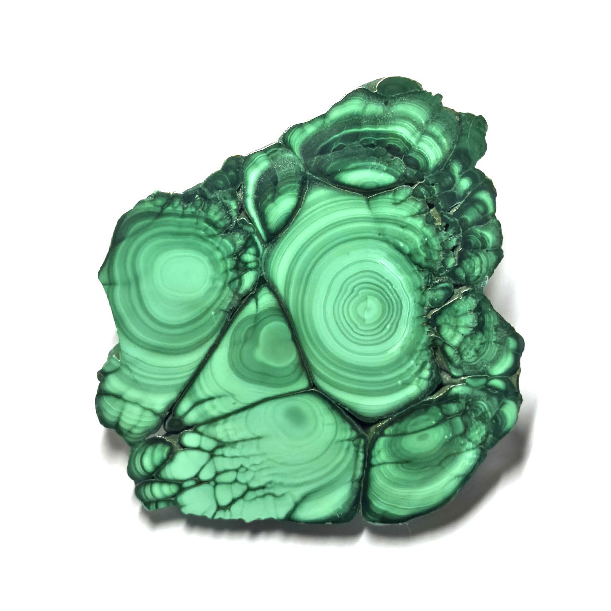 Tranche de Malachite de 115 Grammes