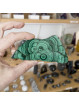 Tranche de Malachite - 125 grammes