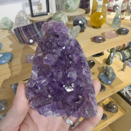 Druse d'Améthyste du Brésil 572 grammes