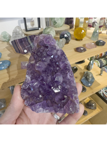 Druse d'Améthyste du Brésil 572 grammes