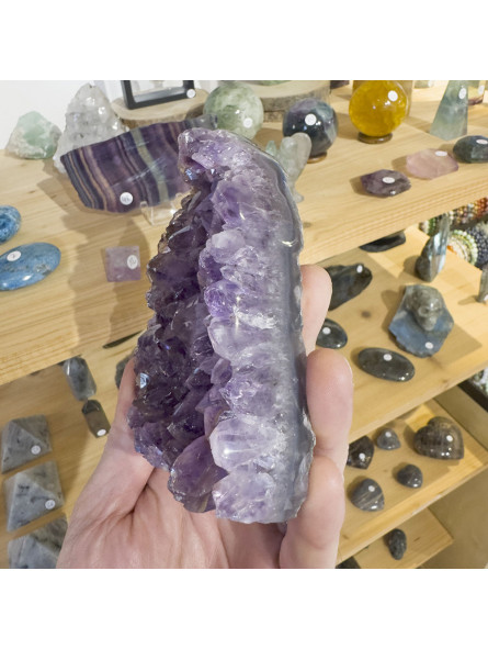 Druse d'Améthyste du Brésil 572 grammes