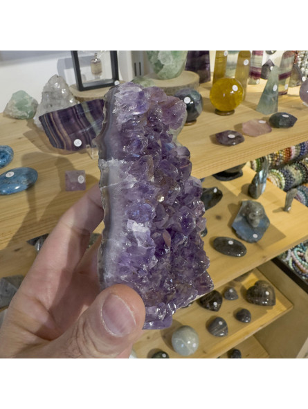 Druse d'Améthyste du Brésil 572 grammes