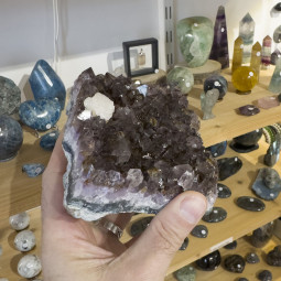 Druse d'Améthyste du Brésil 967 grammes