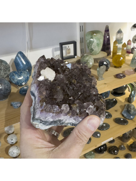 Druse d'Améthyste du Brésil 967 grammes