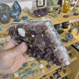 Druse d'Améthyste du Brésil 967 grammes