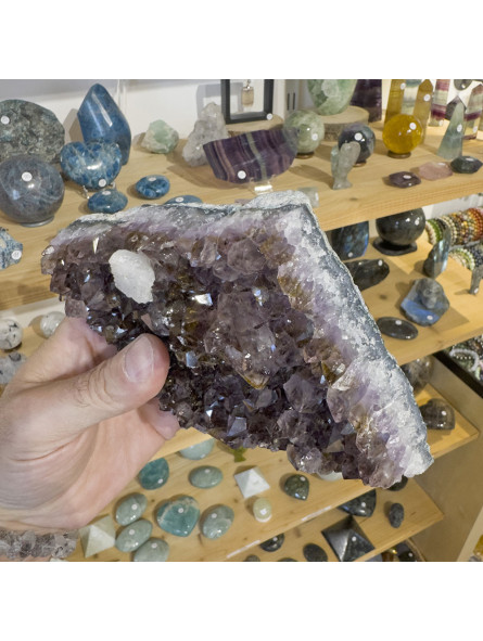 Druse d'Améthyste du Brésil 967 grammes