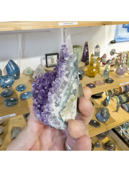 Mini Géode d'Améthyste - 237 grammes