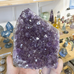 Mini Géode d'Améthyste d'Uruguay 400 grammes