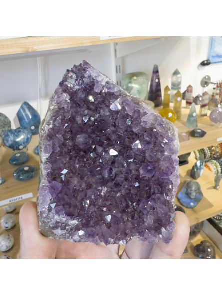 Mini Géode d'Améthyste d'Uruguay 400 grammes