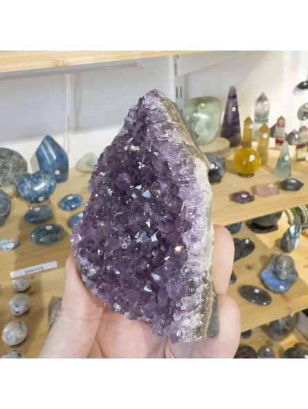 Mini Géode d'Améthyste d'Uruguay 400 grammes