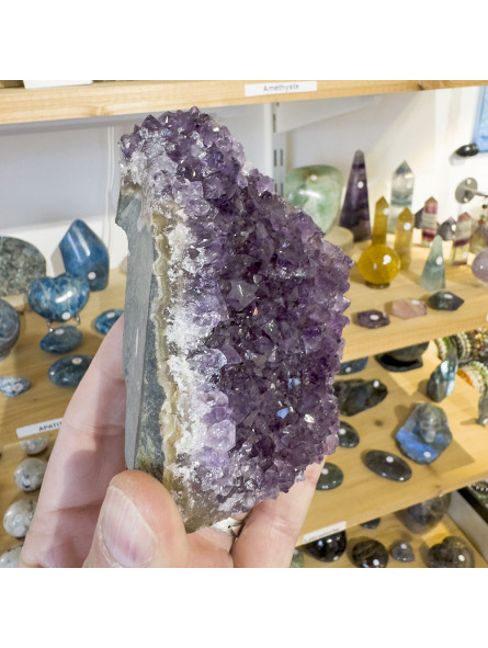 Mini Géode d'Améthyste d'Uruguay 400 grammes