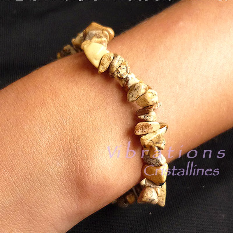 Bracelet Baroque en Jaspe Paysage