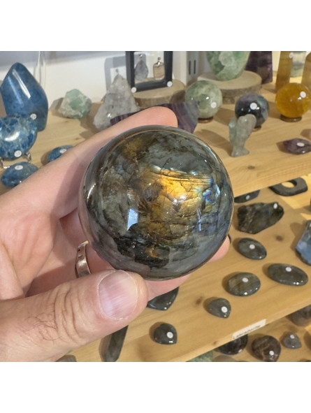 Sphère en Labradorite de 6 cm