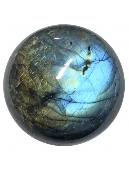 Sphère en Labradorite EXTRA de 63 mm de Diamètre