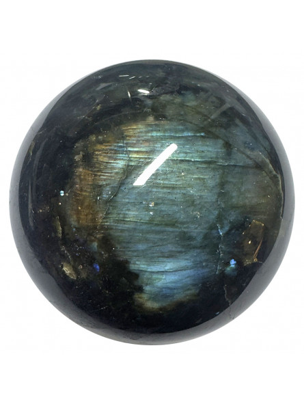 Sphère en Labradorite EXTRA de 68 mm de Diamètre
