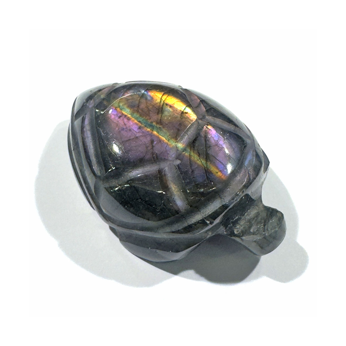 Tortue en Labradorite - 50mm