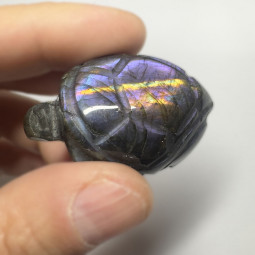 Tortue en Labradorite - 50mm