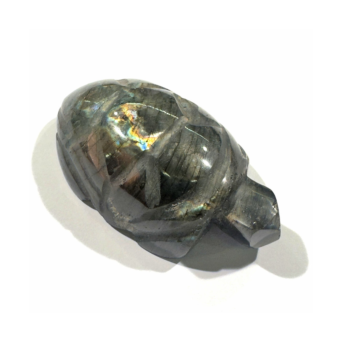 Tortue en Labradorite - 58mm