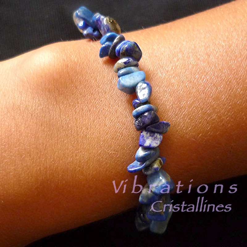 Bracelet en Lapis-Lazuli de Style Baroque