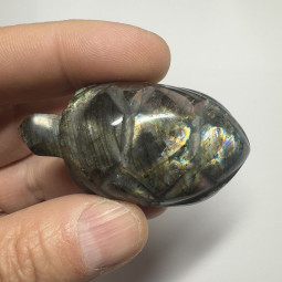 Tortue en Labradorite - 58mm