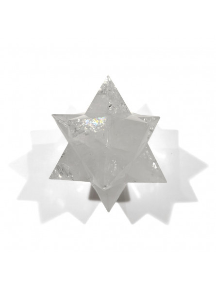 Étoile Sirius en Cristal de Roche - 154 Grammes