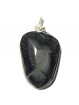 Pendentif Colibri en Obsidienne Oeil Céleste - 32mm