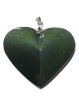 Pendentif Coeur en Obsidienne Oeil Céleste - 38mm