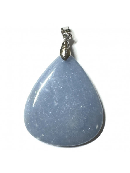 Pendentif cabochon en Angélite