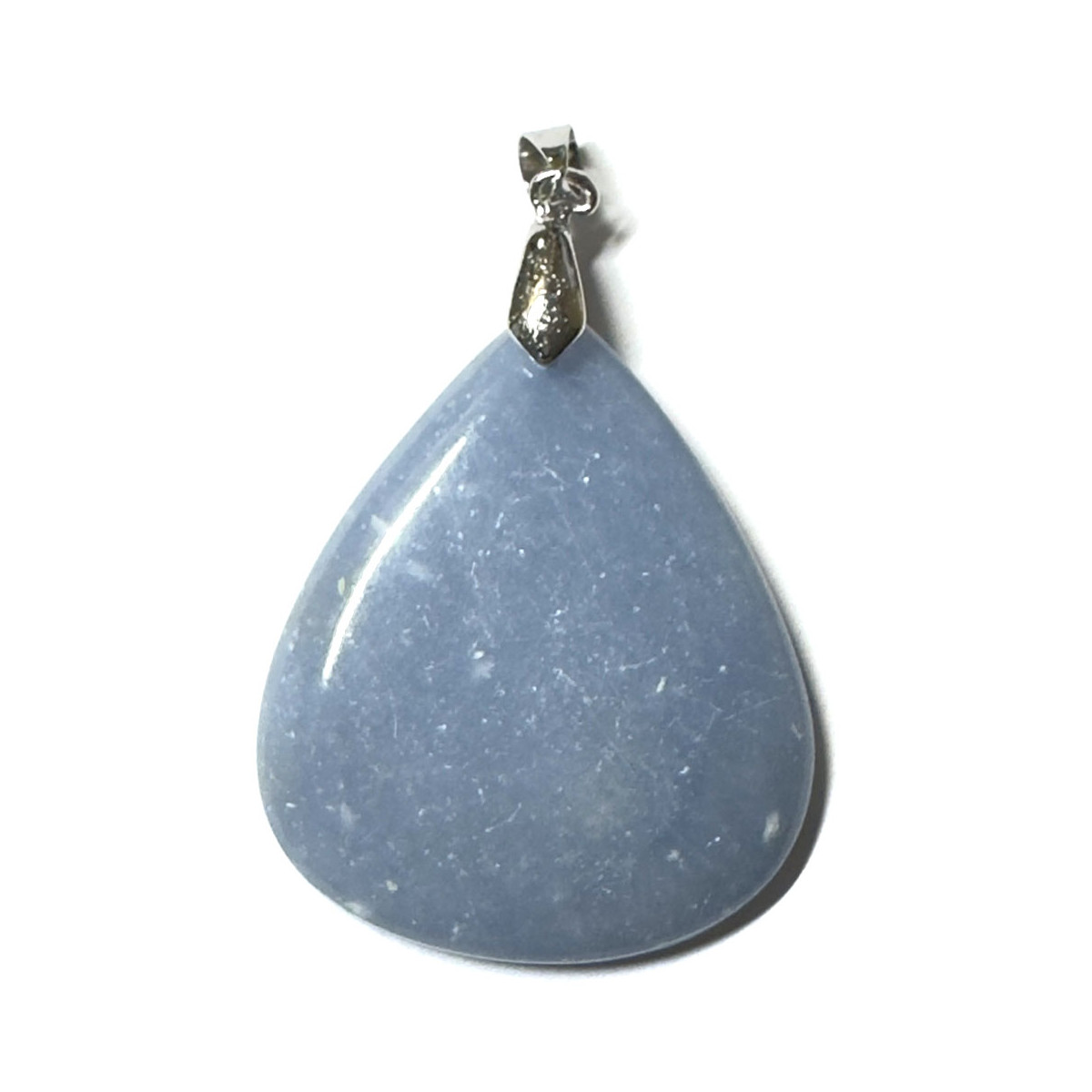Pendentif cabochon en Angélite