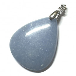 Pendentif cabochon en Angélite