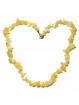 Collier Baroque en Calcite Jaune