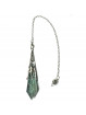 Pendule Vortex en Fluorite Verte