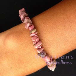 Bracelet Baroque en Rhodonite