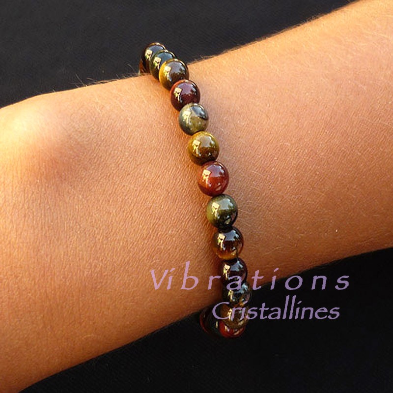 Bracelet Boules 3 Pierres