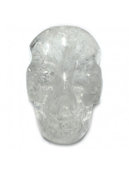 Crâne en Cristal de Roche - 8cm